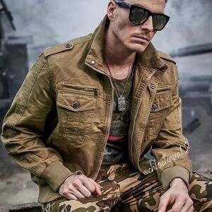 New Cotton Army Military Jacket Windbreaker Coat